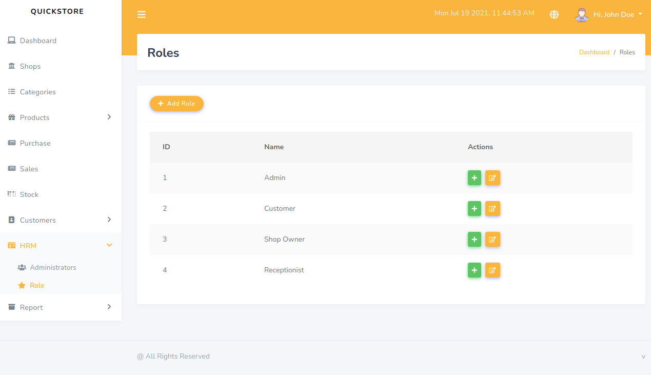 Check-in Dashboard