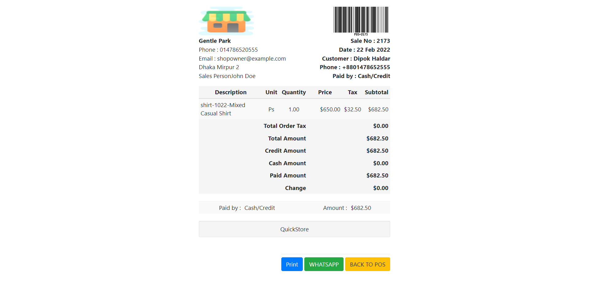 Check-in Dashboard