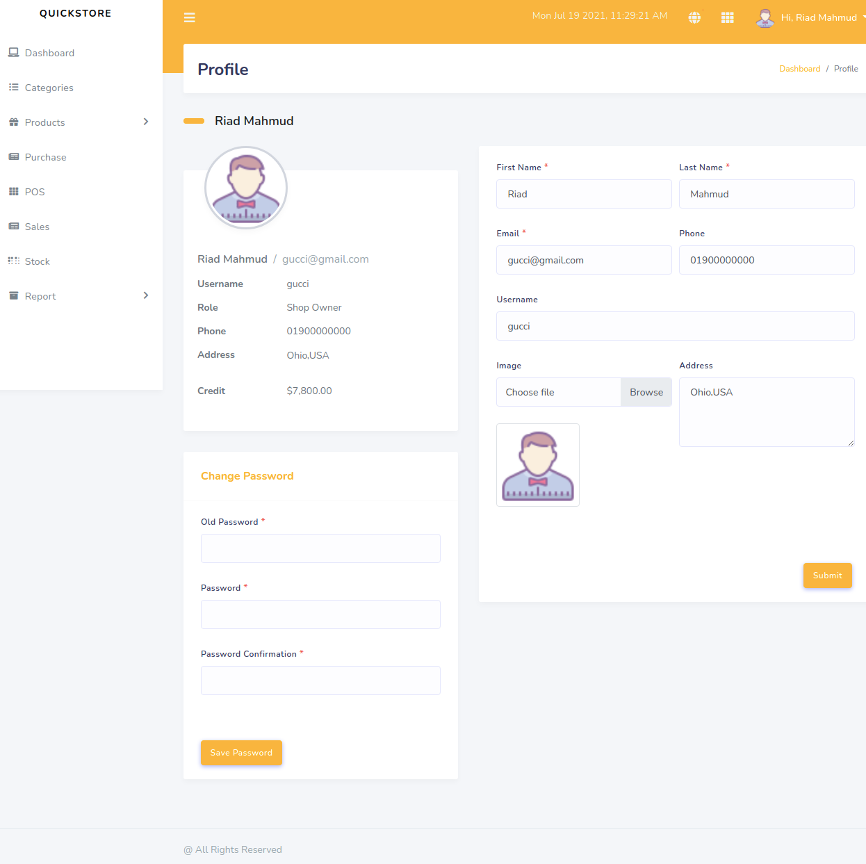 Check-in Dashboard