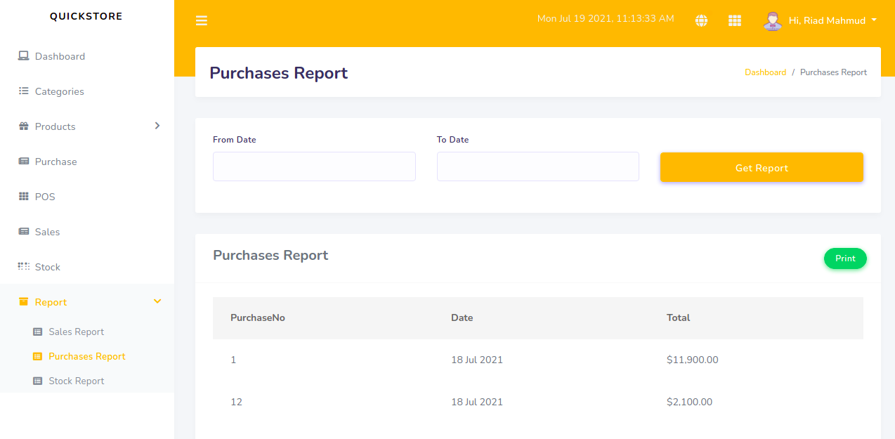 Check-in Dashboard