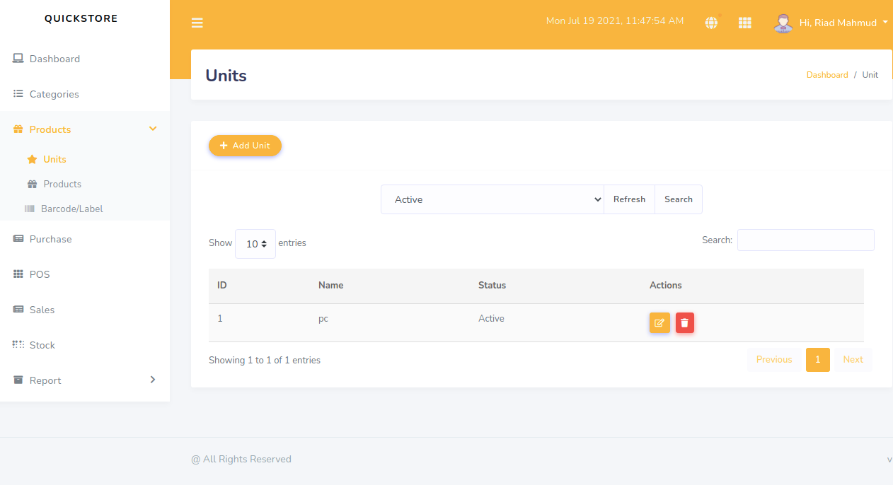Check-in Dashboard