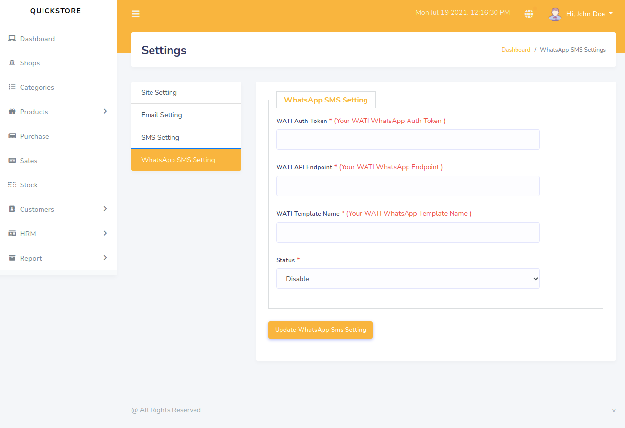 Check-in Dashboard